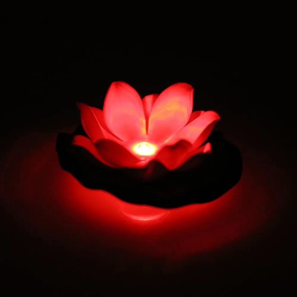 TP Schwimmende Lotusblute Mit Led Farbwechsler 10Cm