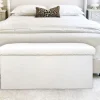 New Home Sitztruhe Aus Teddystoff 76X38X35Cm Beige Hot