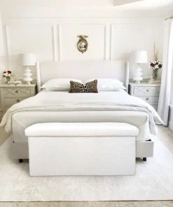 New Home Sitztruhe Aus Teddystoff 76X38X35Cm Beige Hot