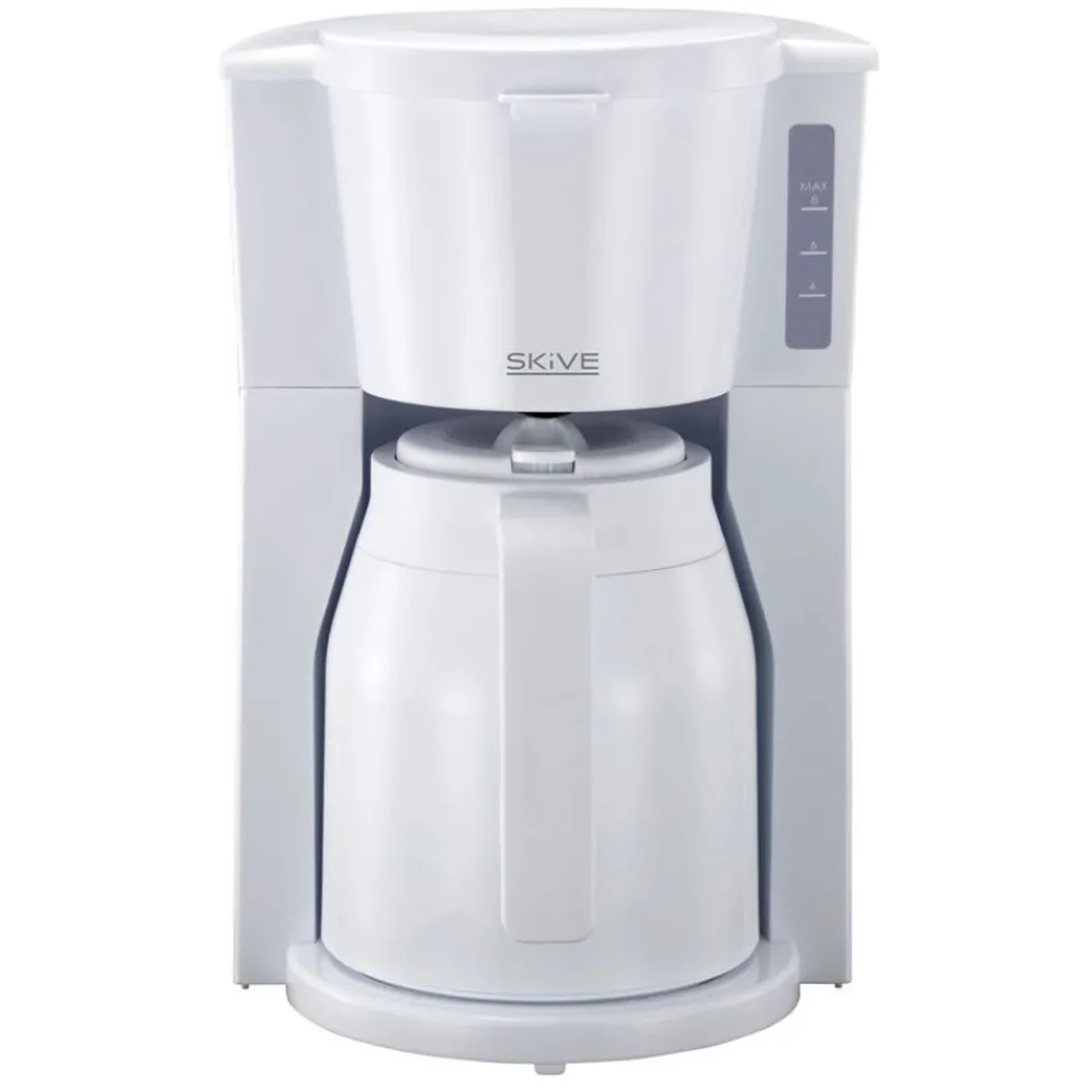 Skive Kaffeemaschine Mit Thermoskanne Weis Hot