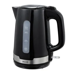 Skive Wasserkocher 1,7 Liter Schwarz/Edelstahl New