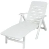 Ipae Progarden Smeraldo Sonnenliege 189X72X96Cm Weis Best