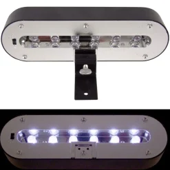 Pseudohersteller Solar-Dachrinnenbeleuchtung Mit 6 Leds Sale