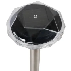 TP Solar-Gartenleuchte Diamant Kaltweis Hot