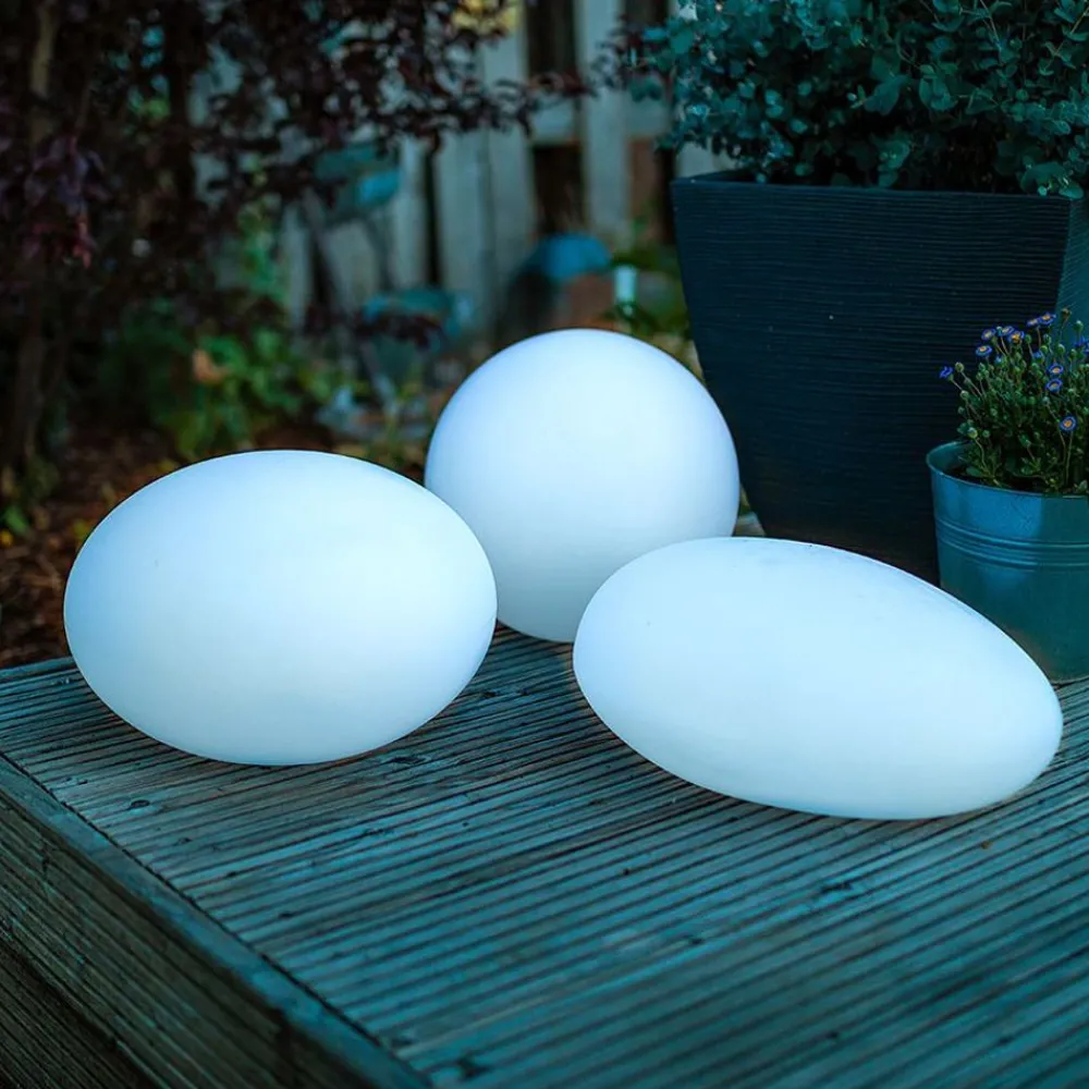 TP Solar-Led-Gartenleuchte Kugel 30Cm