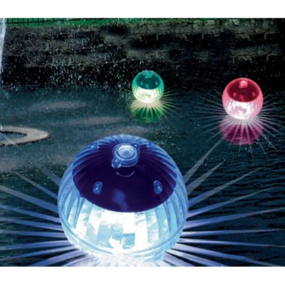 TP Solar-Led-Schwimmkugeln 4Er-Set New
