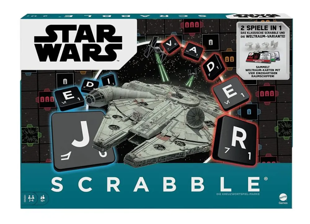 Mattel Spiel Scrabble Star Wars-Edition Hot