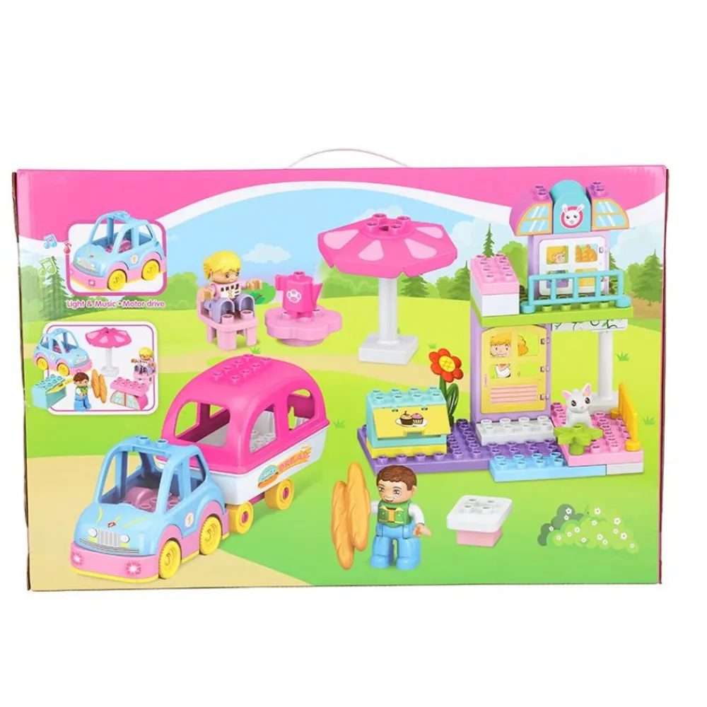 StarPower Steckbaustein-Set Villa Sogno 52-Teilig Clearance