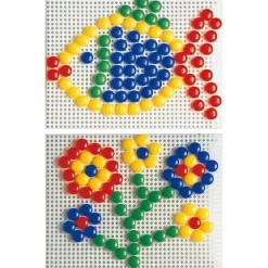 TP Steckspiel Mit 300 Bunten Steckbausteinen New
