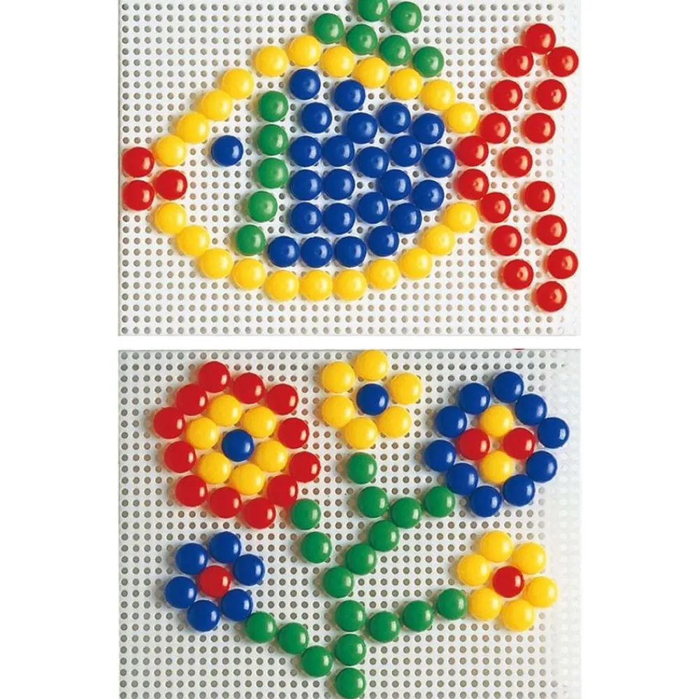 TP Steckspiel Mit 300 Bunten Steckbausteinen New