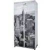 TP Stoffkleiderschrank 75X160X45Cm New York Outlet