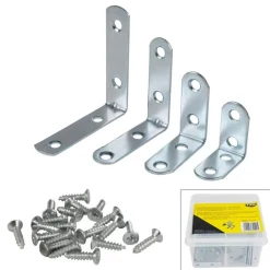 TAS Tools Stuhlwinkelsortiment Im Eimer 40 Winkel Zzgl. 160 Schrauben New