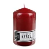 New Home Candlelight Stumpenkerze Glatt 78X120Mm Bordeaux Discount