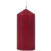 New Home Candlelight Stumpenkerze Glatt 60X125Mm Bordeaux New