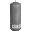 New Home Candlelight Stumpenkerze Glatt 78X200Mm Grau New