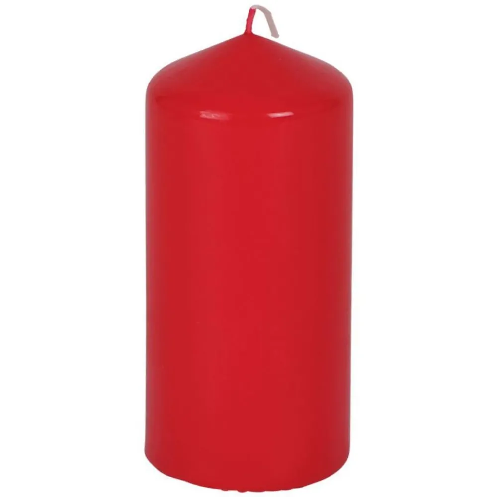 New Home Candlelight Stumpenkerze Glatt 60X125Mm Rot Hot