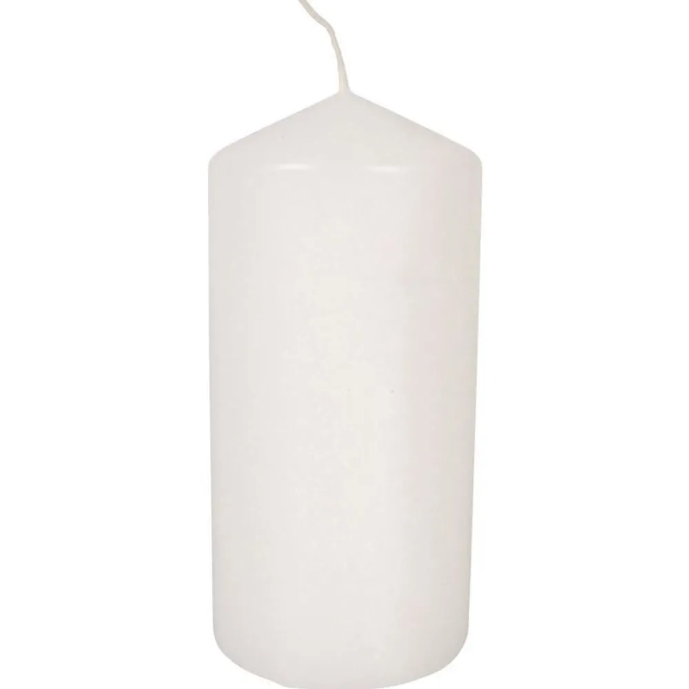 New Home Candlelight Stumpenkerze Glatt 60X125Mm Weis Online