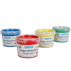 Stylex Finger-Malfarben 4X100G Hot