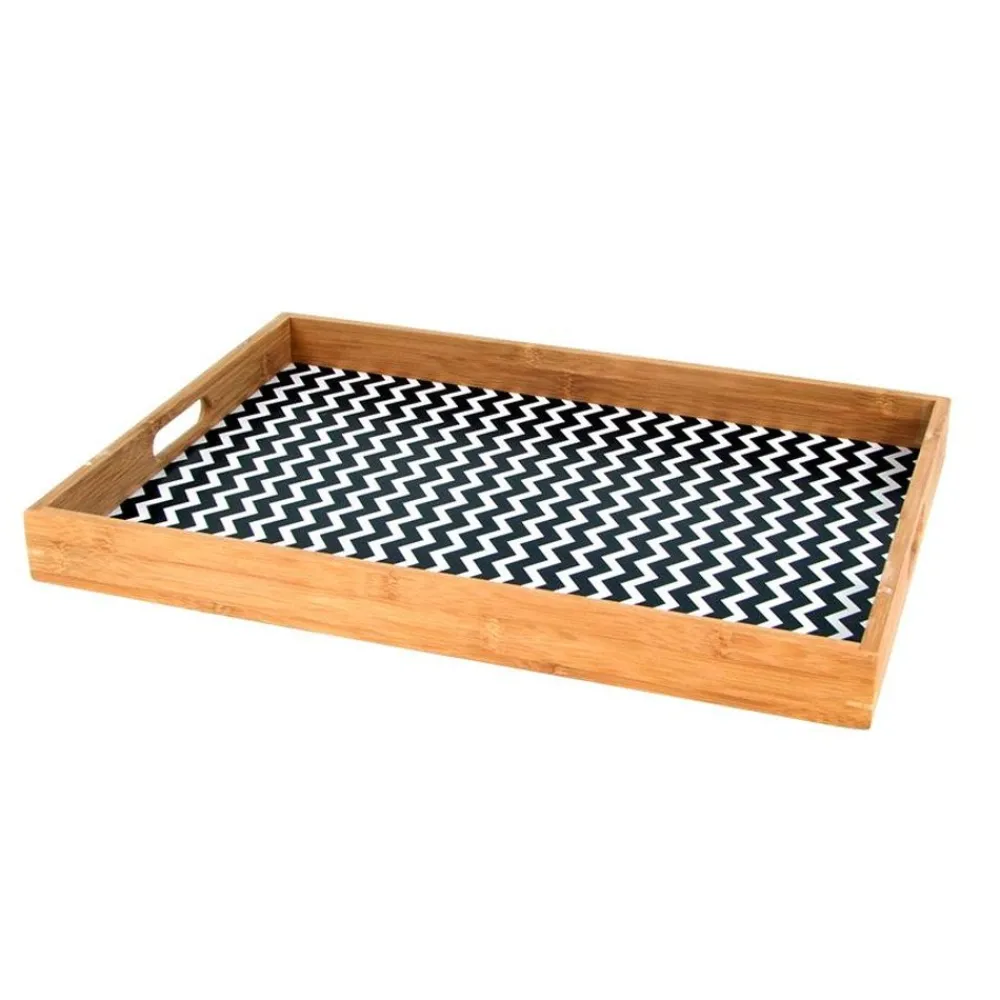 TP Tablett Aus Bambus 48X35X4,5Cm Discount