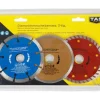 TAS Tools Tas Diamanttrennscheiben-Set 3-Teilig Hot