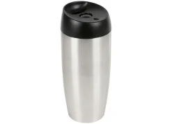 TP Thermo-Edelstahlbecher Mit Druckknopfsystem 0,4L