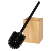 TP Toilettenburstenhalter Aus Bambusholz Mit Wc-Burste New