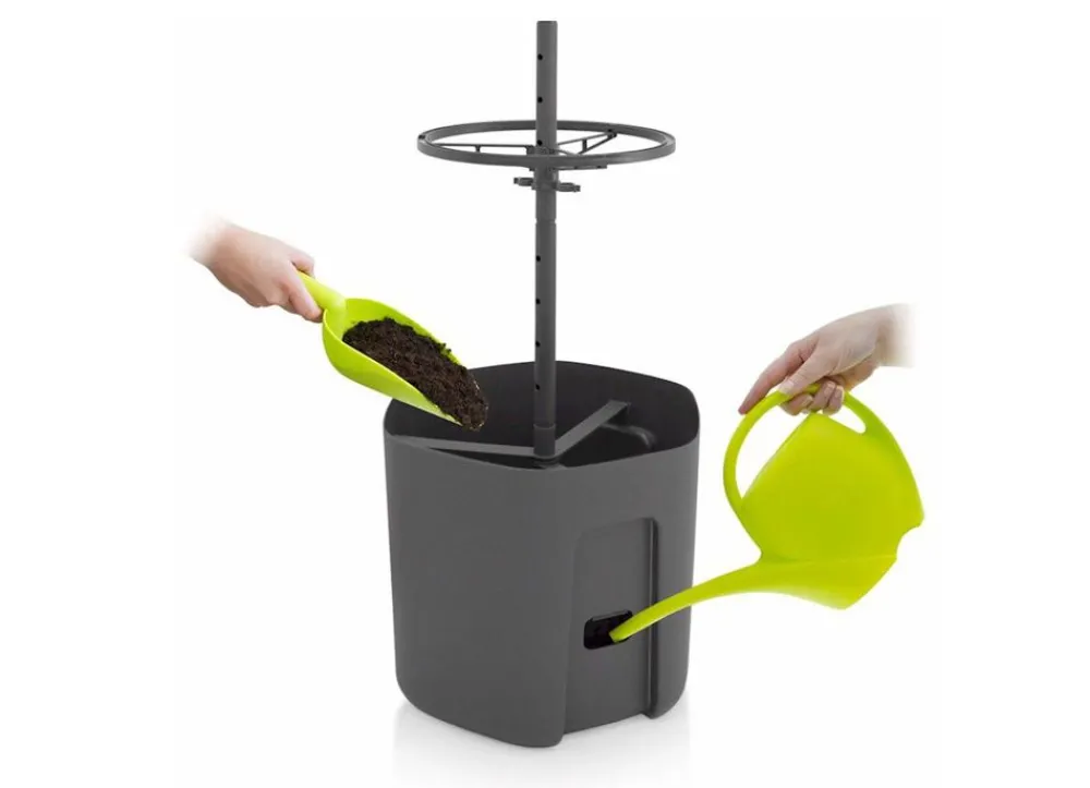 Plastkon Tomatenpflanztopf Mit Rankhilfe 29Cm Anthrazit Online