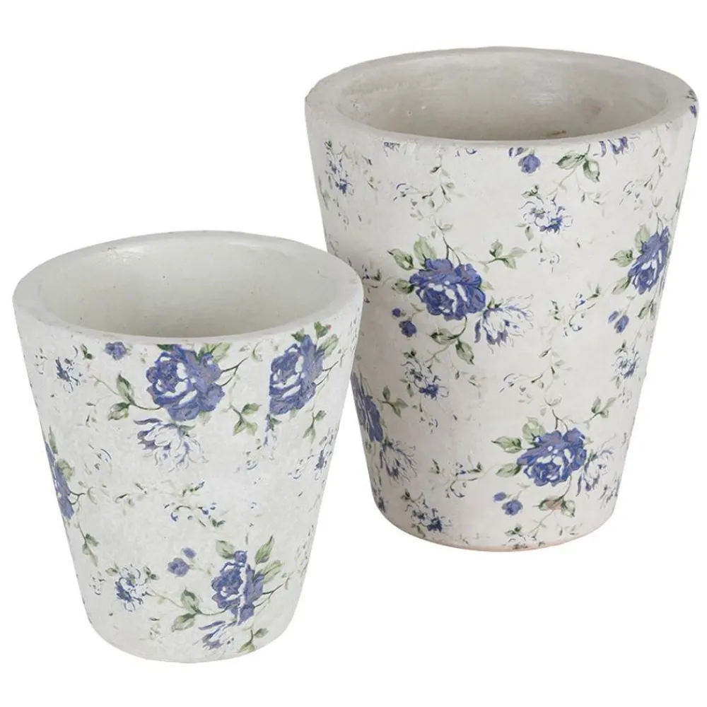 TP UberTöpfe Blue Flower 2Er-Set Online