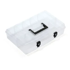 Prosperplast Uni-Sortierbox 36X8,5X23,8Cm Transparent Hot