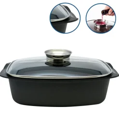 TP Universalbrater Mit Glasdeckel 4,6L New