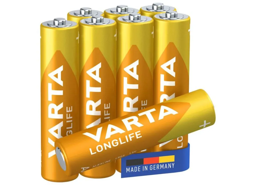 Varta Longlife Aaa Lr03 Alkaline Batterien 8Er-Pack Best