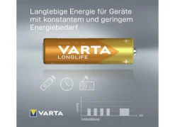 Varta Longlife Aa Lr6 Alkaline Batterien 8Er-Pack Sale