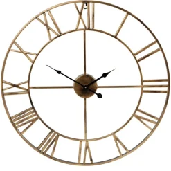 TP Vintage-Metall-Wanduhr 60Cm Bronze Online