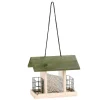 Grüner Jan Vogelfutterhaus Aus Holz 23,5X20,5X19Cm Online