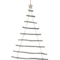 New Home Christmas Wandobjekt Weihnachtsbaum Aus Holz 62X90Cm New