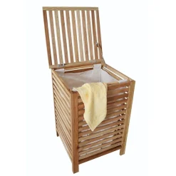 TP Waschebox Aus Walnussholz 45X45X65Cm Online