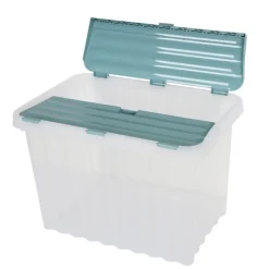 Jelenia Plast Wellenbox Mit Klappdeckel 17 Liter Pastell/Schwarz Sale
