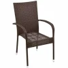 TP Wicker-Stapelstuhl Braun Online