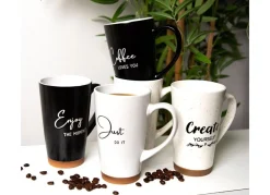 TP Xxl-Porzellan-Kaffeebecher 400Ml Gesprenkelt Sale